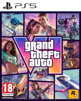 PREORDER PS5 GTA 6 - Grand Theft Auto VI - Code in a Box