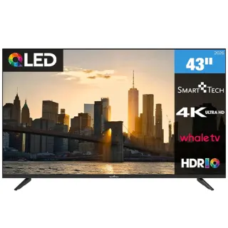 TV QLED Smart Tech 43QH02V 4K Smart Whale OS