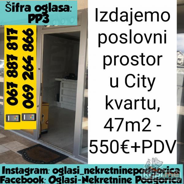 Poslovni prostor City kvart