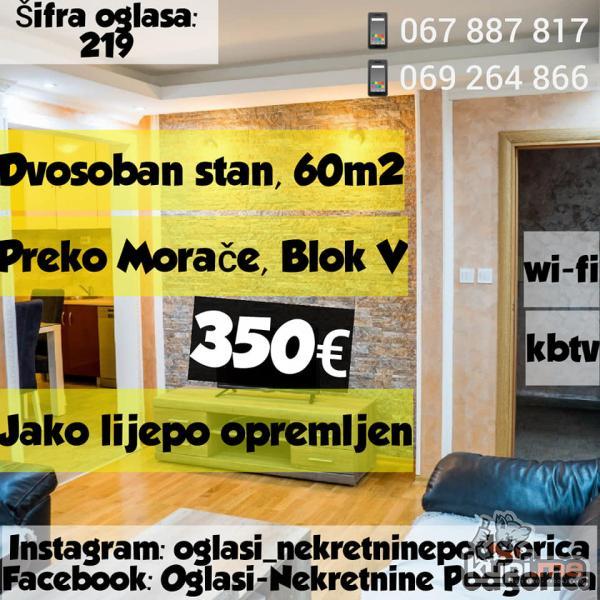 Dvosoban stan Preko Morače