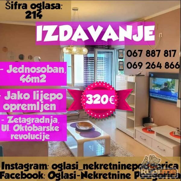Jednosoban stan Centar