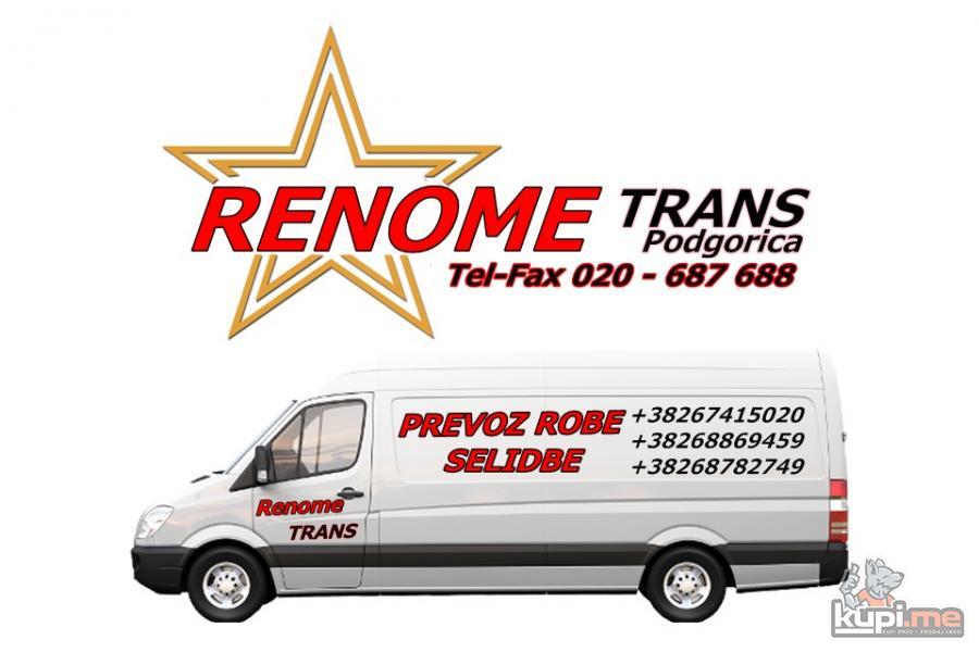 KOMBI PREVOZ CG