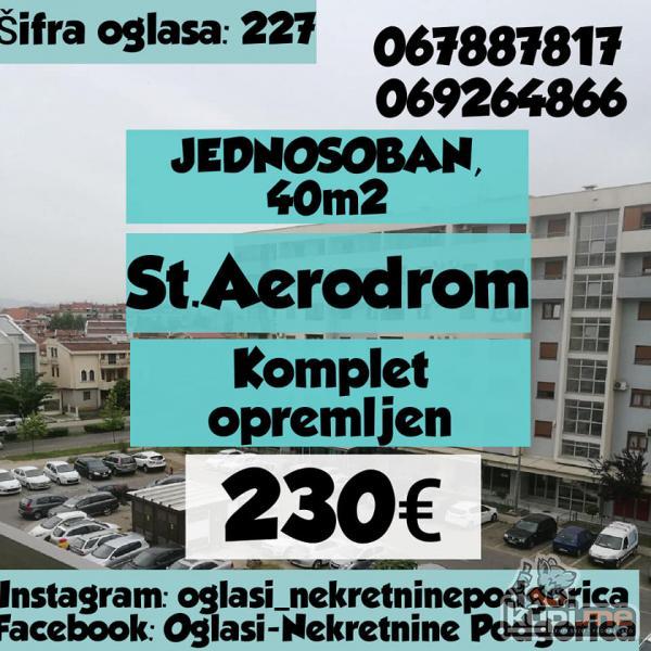 Jednosoban stan Stari Aerodrom