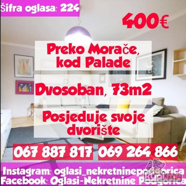 Dvosoban stan Preko Morače