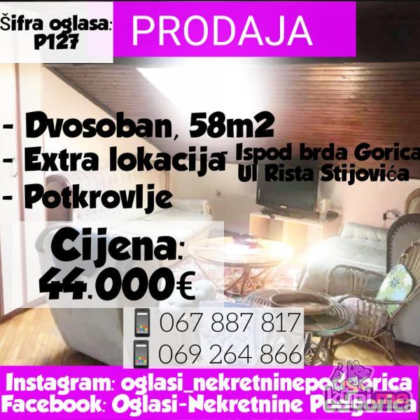 Dvosoban stan Podgorica