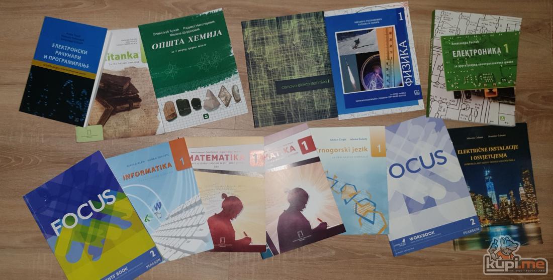 Knjige za prvi razred elektrotehnicke skole